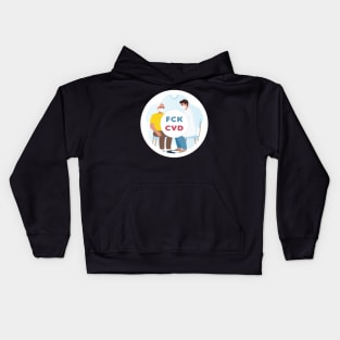 FCK CVD Vaccination Kids Hoodie